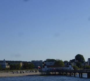 Ahlbeck - Seebrücke: Ankunft mit dem Schiff