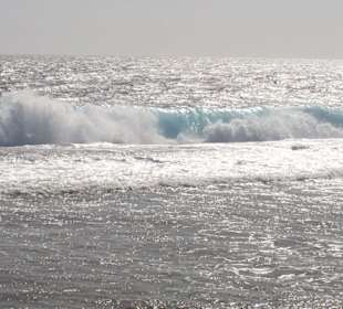 Die Brandung am Saumriff