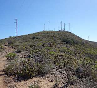 Sendemasten auf dem Montana de Guaza