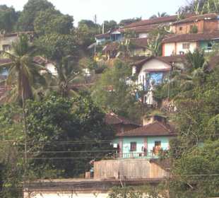 Goa Aussicht vom Meer