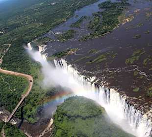 Victoria Falls-Regenzeit 