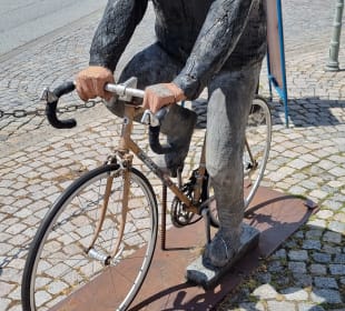 Radrennfahrer Peter Nettesheim