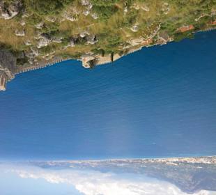 Widok z zamku w Alanyi