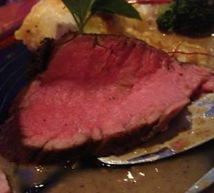 Medium gebratenes Steak