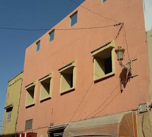 Gestrichene Fassaden in der Altstadt 