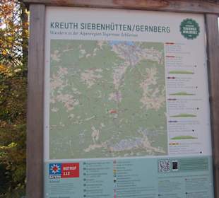 Hinweistafel Parkplatz Gernsbacher Brücke