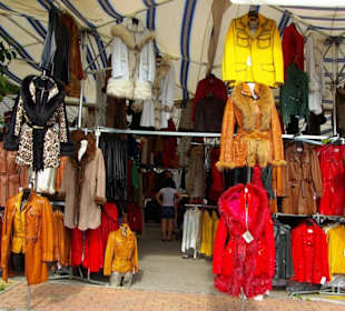 Verkaufsbuden der Winter kommt