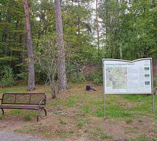 Wandertafel am Waldfriedhof