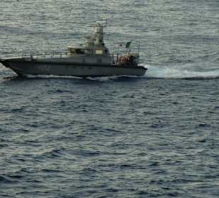 Die Marine war immer in Position