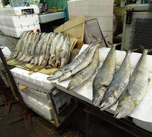 Auf dem Markt von Mahachai