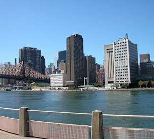 Blick nach Manhattan