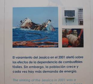 In der Station viele Erklärungen