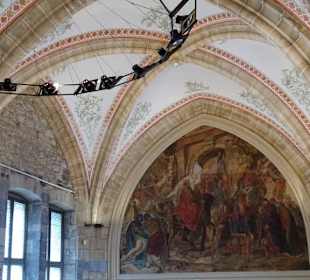 Impressionen aus dem Krönungssaal im Rathaus