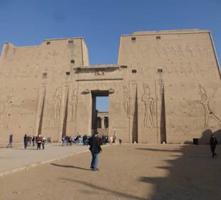 Tempel von Horus in Edfu, Egypt