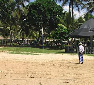 Fast am Ende der Beach