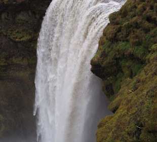 Skogafoss waterfall
