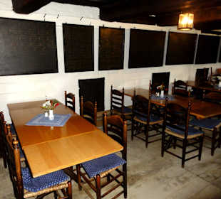 Gasträume im Obergeschoss des Spieker