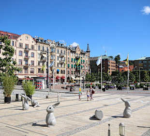 Platz vor dem Kulturhaus