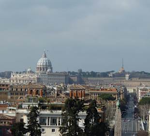 Blick vom Monte Pincio