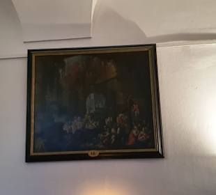 Im Museum die Gemälde