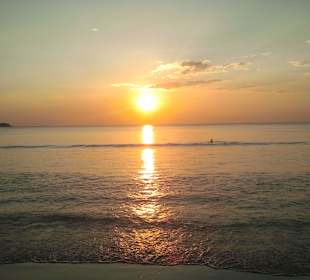 Sonnenuntergang am Patong Beach