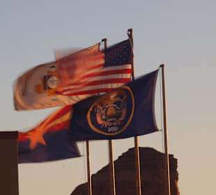 Am Visitor Center neben dem The View