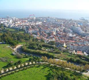 Aussicht Richtung Almada