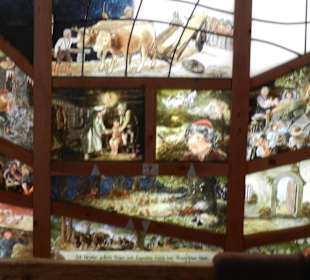 Glaserne Scheune - Glasbild 