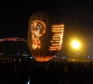 Ballon wird gestartet