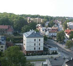 Widok z Bramy Opatowskiej