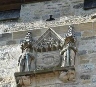 Veste Coburg: bei der Besichtigung der Veste