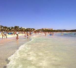 Strand von Sa Coma in ca. 400 m  