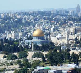 Ausblick über Jerusalem