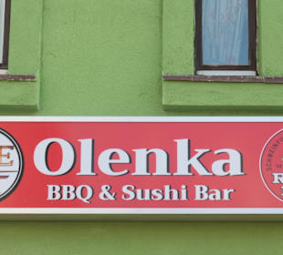 Das asiatische Rest. Olenka BBQ & Sushi Bar
