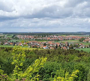 Fernsicht von der höchsten Stelle