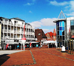 Einkaufszone von Büsum