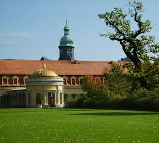 Das Schloss von der Parkseite