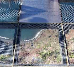 Blick von der Plattform nach unten