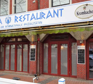 Außenansicht des Restaurant Olympia