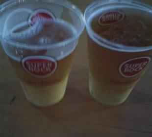 Portugiesisches Bier.
