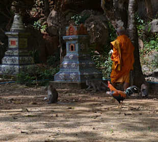Am Tempel (Wat Phan Thu Rat)