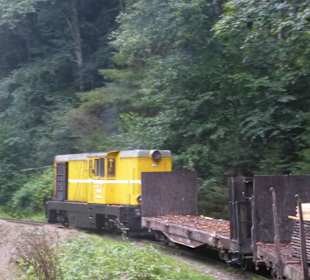 Auf der Strecke ins Gebirge