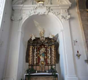 Sitenaltar in der Kreuzkirche