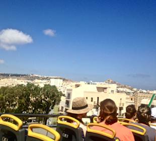Open-Top-Bus zur Blauen Grotte