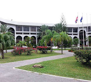 Blick auf das Gebäude