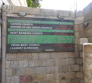 Kairo Besuch in koptischer Kirche