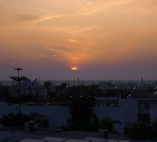 Sunset  in mastichary