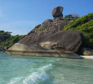 Der Segelfelsen der Similan Island
