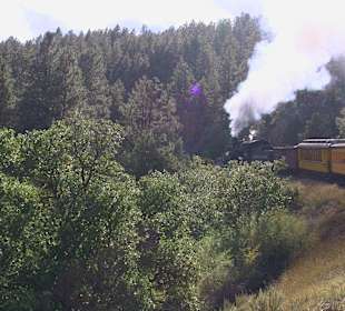 Blick aus dem Zugfenster