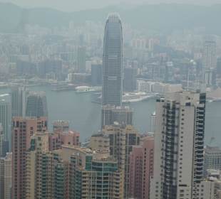 Blick vom der Peak-Plattform